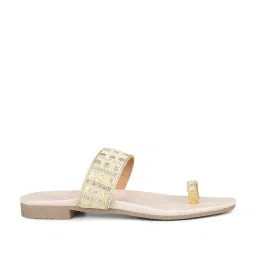 Inc.5 Women's Gold Toe Ring Sandals image 2