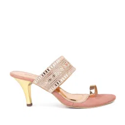 inc.5 Inc 5 Women's Rose Gold Toe Ring Sandals image 2
