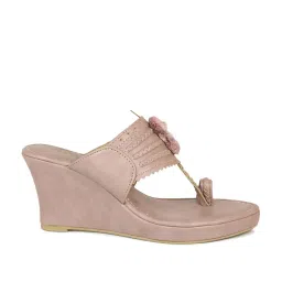 Inc.5 Women's Peach Toe Ring Wedges image 2