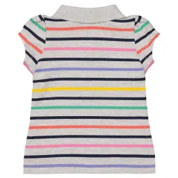 Mothercare Kids Multicolor Cotton Striped Top image 2