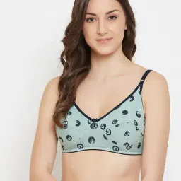 Clovia Green Non Wired Non Padded Full Coverage Bra-picture-14