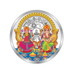 Taraash Lakshmi Ganesha 999 10gm Silver Coin with Gift Packaging by ACPL-picture-11