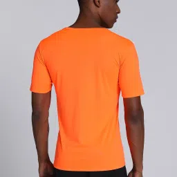 Puma IndividualRISE Orange Slim Fit Printed Sports T-Shirt image 2