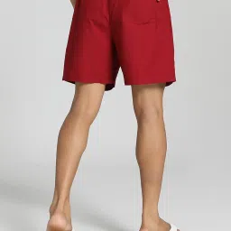 Puma Black & Red Cotton Logo Print Boxers - Pack of 2 image 2