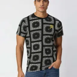 Pepe Jeans FINN SR Black Slim Fit Printed Cotton Crew T-Shirt-picture-20