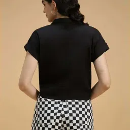 Forever 21 Black Regular Fit Shirt image 2