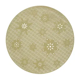 HOSTA HOMES Leatherite Gold Leather Placemats - Set of 6 image 5