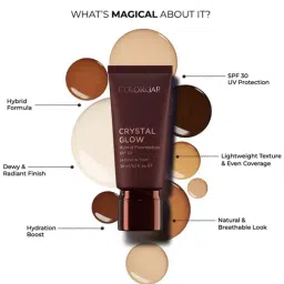 Colorbar Crystal Glow Hybrid Foundation SPF 30 TF 4.1 - 30 ml image 3