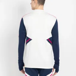 adidas Arsenal Condivo 22 Off White Slim Fit Training Top image 2