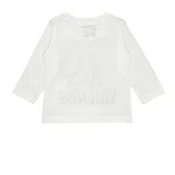 Bodycare Kids White Printed Full Sleeves T-Shirt image 2
