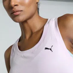 Puma Lilac Plain Sports Tank Top image 5