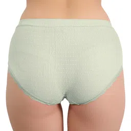 moda rapido HIRRUX Pack Of 3 Mid Rise Seamless Basic Briefs image 5