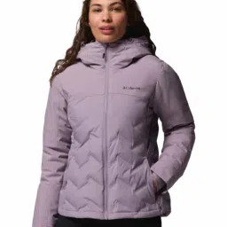 Columbia Purple Regular Fit Hooded Jacket-picture-12