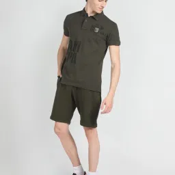 U.S. Polo Assn. Olive Regular Fit Shorts image 5