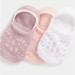 Mothercare Kids Multicolor Cotton Printed Socks (Pack of 3) image 2