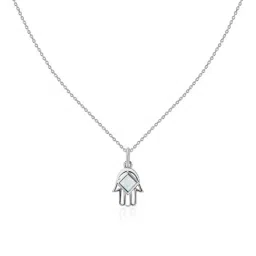 Ornate Jewels 925 Silver White Rhodium Plated Natural Ethiopian Opal for Women & Girls-picture-14