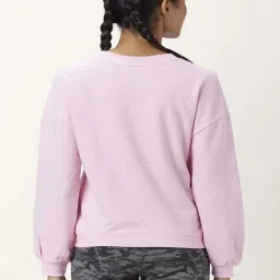 Ajile by Pantaloons Purple Cotton Printed Sweatshirt image 2