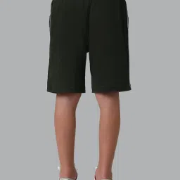 Van Heusen Regular Fit Smart Tech Easy Stain Release Shorts - Moss Green image 2