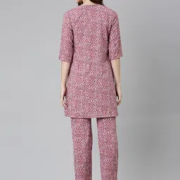 showoffff SHOWOFF Mauve Printed Co-Ord Set image 2