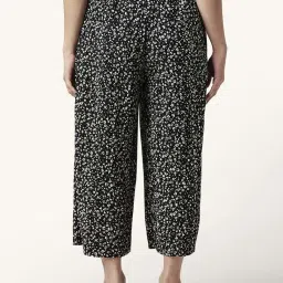 Honey by Pantaloons Black Printed Palazzos image 2