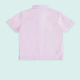 Pantaloons Baby Kids Pink Cotton Regular Fit Shirt image 2