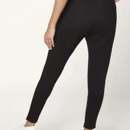 People by Pantaloons Black High Rise Tights image 2