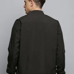 showoffff Showoff Olive Regular Fit Bomber Jacket image 2