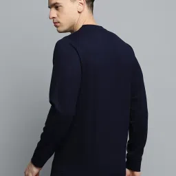 showoffff Showoff Navy Blue Regular Fit Printed Sweatshirt image 2