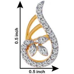 P.C. Chandra Jewellers 18 kt Gold & Diamond Earrings image 4