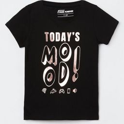 Fame Forever by Lifestyle Girls Printed Pockets T-shirt-picture-2