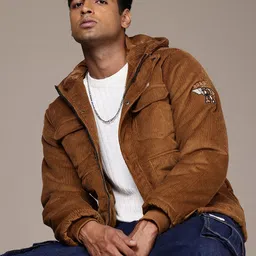 The Roadster Life Co. Hooded Corduroy Tailored Jacket image 1