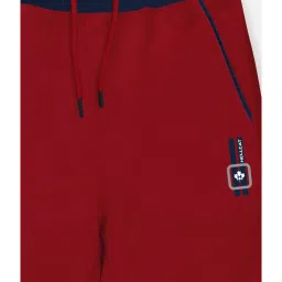 HELLCAT Maroon & Grey Solid Trackpants (Pack Of 2) image 4