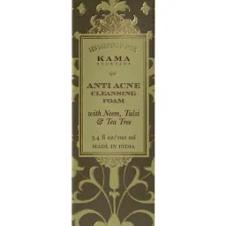 Kama Ayurveda Anti Acne Cleansing Foam 100 ml (Unisex) image 3