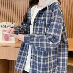 StyleCast x Revolte Women Checked Regular Casual Jacket image 3