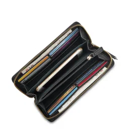 Tommy Hilfiger Victoria Black Free Size Wallet for Women image 5