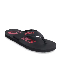 Asics Men's Zorian BM Black Flip Flops image 2