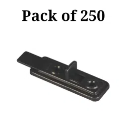 Ebco Cupboard Latch Straight Type, Zinc Black Finish, Size 56 mm and Metal Body, LS-56 (Pack of 250) image 2