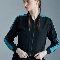 SG Women Brand Logo Striped Lightweight Embroidered Jacket-picture-41