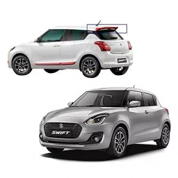 Auto Pearl OE Type Car Spoiler ABS Metallic Silky Silver Compatible For Maruti Suzuki Swift, Spoiler_Swift2018_Metallic_Silky_Silver-picture-14