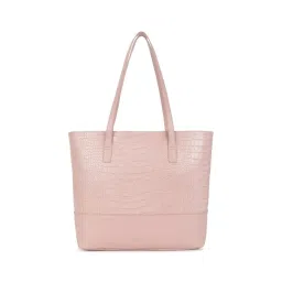 fastrack accessories Fastrack Pink Casual Tote Bag with Laptop Sleeves That Holds Upto 15" image 2