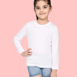 NUSYL Full Sleeves Solid Pack Of 2 Tees - White & Wine image 3