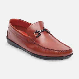 GABICCI Men Leather Horsebit Loafers Casual Shoes image 1