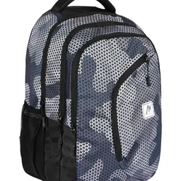 mike bags Mike Terminator Deluxe Pro Laptop Backpack-Grey - Height - 19 Inches image 4