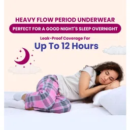 mildcare MildCares Reusable Leak-Proof Menstrual Period Panty For Women  Washable  Odour-Free Period Underwear ( Medium Size ) image 5