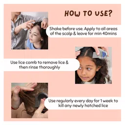 Coco Crush Natural Lice Treatment - Cream Wash (50g), Shampoo (100ml), Oil (200ml), Spray (100ml), and Comb image 5