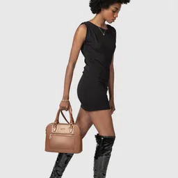 SENNES Leather Structured Handheld Bag-picture-46