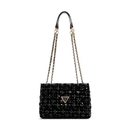 guess fashion Guess Black Gold Embellished Giully Sling Bag image 1