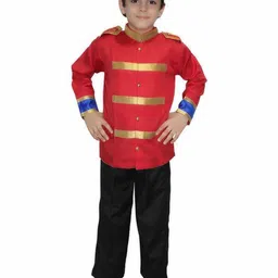 Kaku Fancy dresses Kids Freedom Fighter Mangal Pandey Costume Coat With Trouser & Cap-image-51