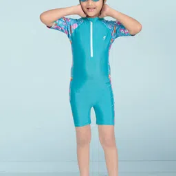 BAESD Boys Tropical Printed Round Neck Legsuit-image-50