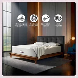 Amore White Anti Skid Tufted King Size Essential Mattress image 4